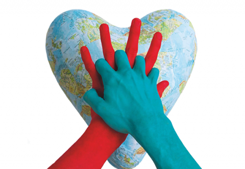 The Restart a Heart logo - two hands connected in front of a heart.
