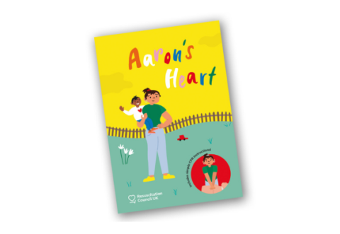Image of the front cover of Aaron's Heart book
